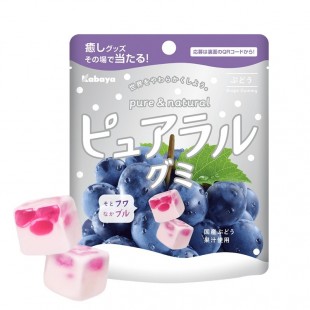 Kabaya Gummi Grape Flavor 58g (Exp: 2022-08)